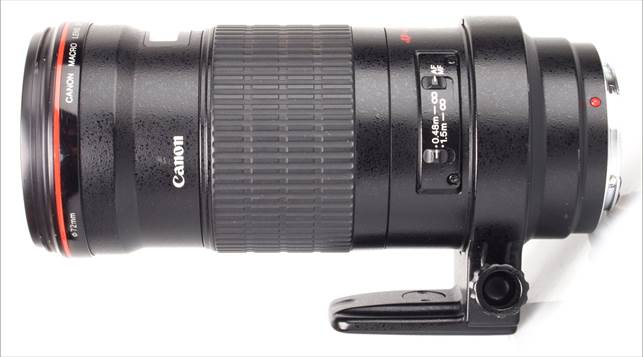 Description: Canon EF 180mm f/3.5L Macro USM