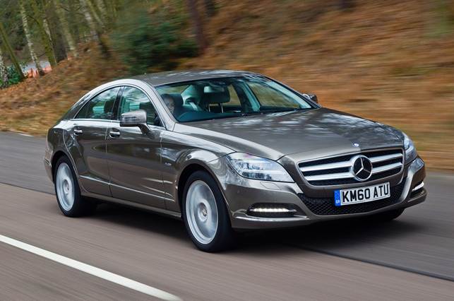 The Mercedes CLS 350 is a visual standout from every angle, inside and out