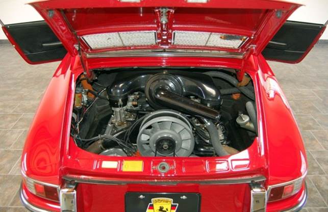 Porsche 911T (1967 SWB) engine