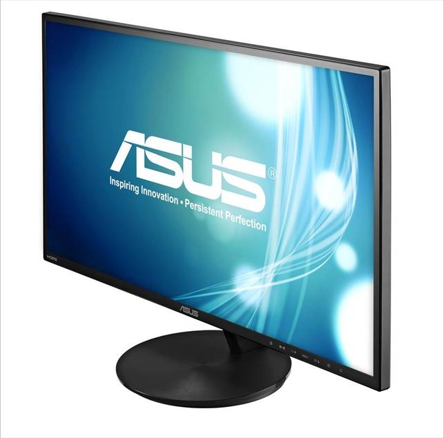 This Asus model is one of the lightest monitors we've tested