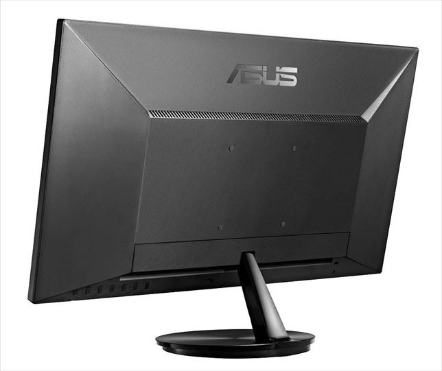The Asus VN247H back view