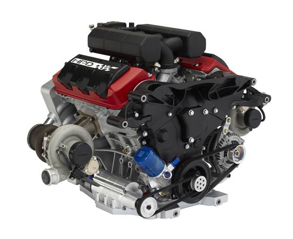 HPD's twin-turbocharged HR28TT is based off of the automaker's current 3.5L J-Series engine that can be found in select Accord, Odyssey, and Pilot models but has been destroked to 2.8L. 