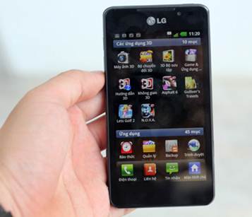 Description: LG Optimus 3D Max operates smoothly though performance via software is not impressive.