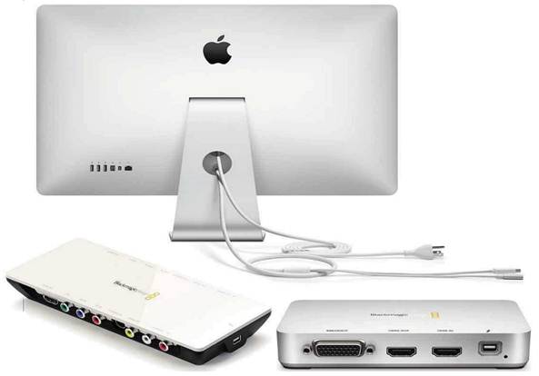 Description: If you want to split Thunderbolt into a few other ports, Apple’s $1400 Thunderbolt Display (above) is currently your only option.