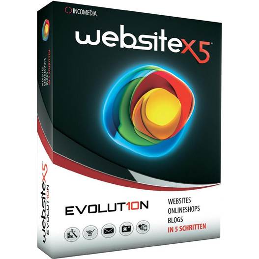 Incomedia Website X5 Evolution 10
