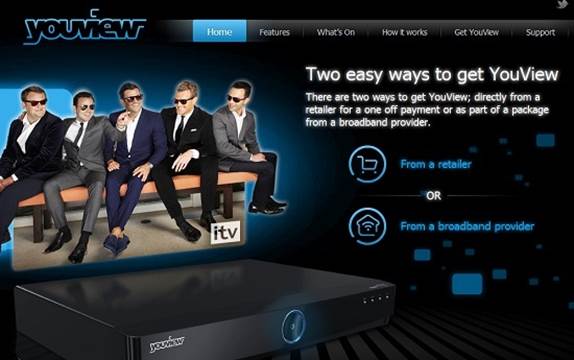 YouView takes the Freeview HD free-to-air terrestrial broadcast and adds on-demand and catch-up TV over the internet to it