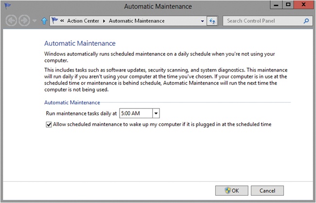 Manage the scheduled maintenance window.