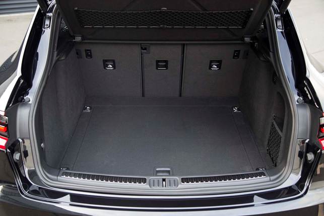 Plenty of space for luggage in this 500-litre boot, but you only get a space saver