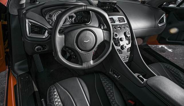 Aston Martin Vanquish cockpit