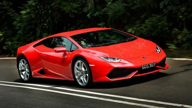 The Lamborghini Huracan takes on twisty roads with more ease and precision than a compact hot hatch. -- ST PHOTO: KUA CHEE SIONG