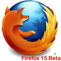 Description: Firefox 15 Beta 5