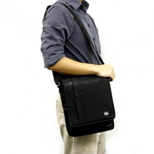 Description: Description: Description: CaseCrown Vertical Multi-Pocket Messenger Bag 