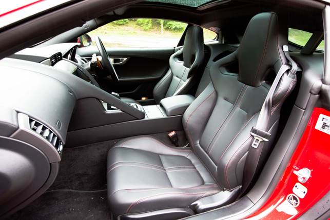 As with the soft-top, the lofty scuttle and low seats help to make the Coupe feel appropriately purposeful