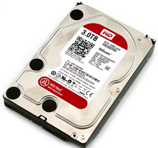 WD Red 3TB - Splattered with blood