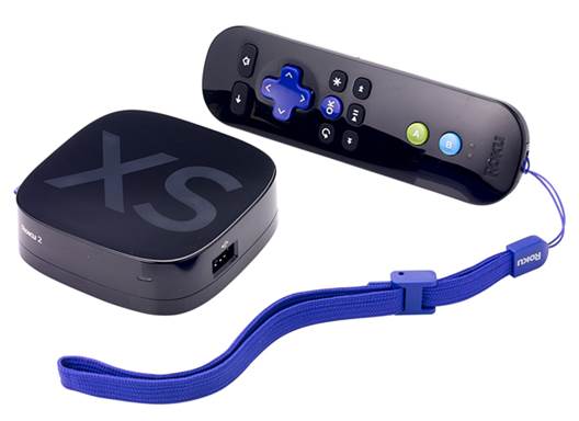 Roku’s 2 XS has a USB port for playing back DRM-free media.