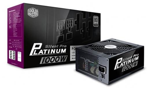 Silent Pro Platinum 1000W: $249.99/ Cooler Master, www.coolermaster-usa.com