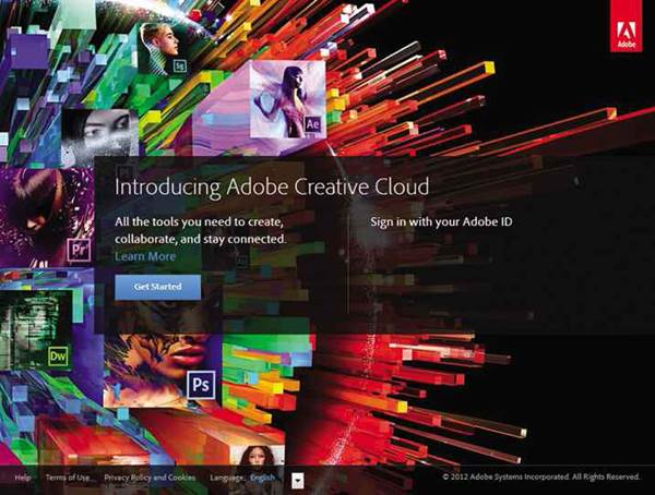 Adobe is heavily promoting its new Creative Cloud, which offers many powerful applications