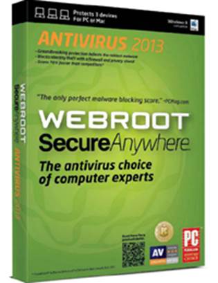 Webroot SecureAnywhere Antivirus 2013