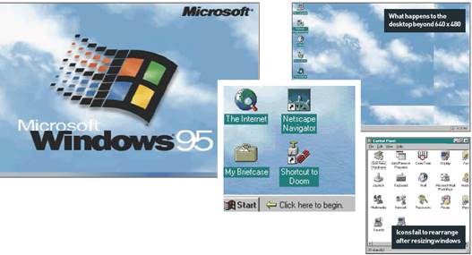 Windows 95 and the Start Button