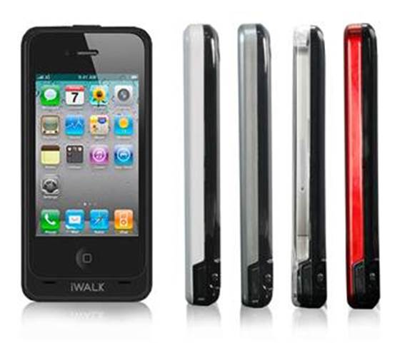 Pack a punch – The iWalk Chameleon is one of many battery cases made for the iPhone 4/4S