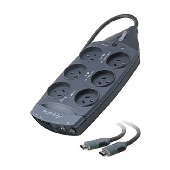 Peace of mind – The Belkin PureA 7-Way surge protector has a $250,000 connected equipment warranty, so if your device is destroyed they buy you a new one.