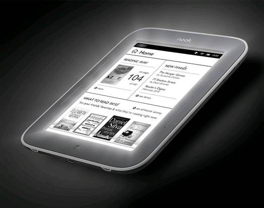 Barnes & Noble Nook Simple Touch GlowLight