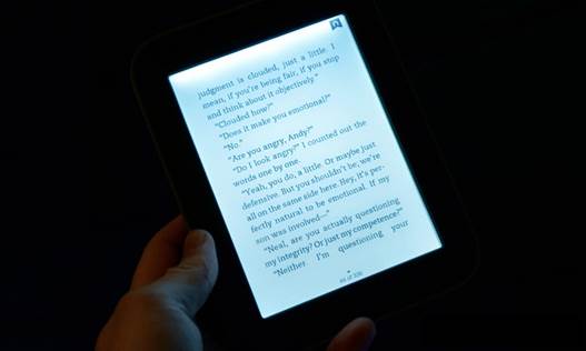 The GlowLight is the firm’s first device that allows for reading in the dark.