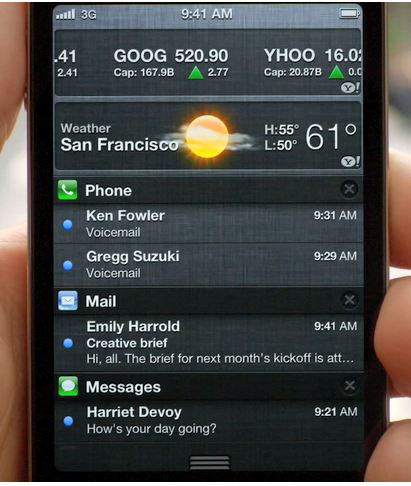 Description: You can open Notification Center by clicking its icon in the menu bar