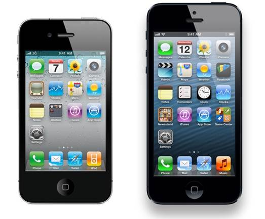 Description: iPhone 4S/5.Simultaneously press and hold the On/Off button on the top of the iPhone and the Home button. 