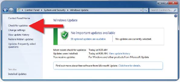 Description: Automatically installing Windows Updates can keep cybercriminals from exploiting some security vulnerabilities