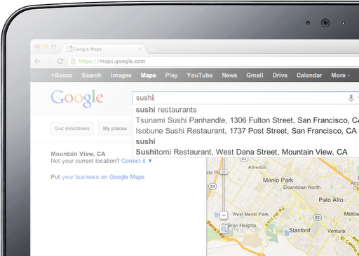 Description: Sync your map searches across devices