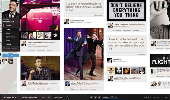 Can Justin Timberlake’s new Myspace take on Spotify and Facebook?