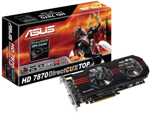 Description: ASUS Radeon HD7870 Directcu II Top Graphics Card