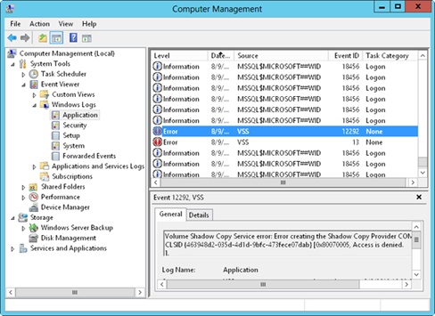 Computer Management provides several tools for managing systems.