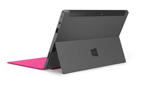 The Surface includes a built-in kickstand