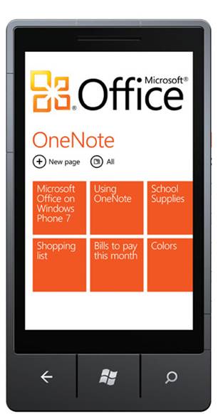 OneNote, preinstalled on Windows Phone, is similarly useful