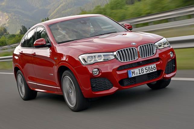 The X4 is effectively a smaller version of BMW's X6