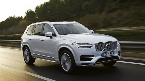 The new Volvo XC90 has an elegant silhouette and a Sensus infotainment system with a touchscreen. -- PHOTO: VOLVO