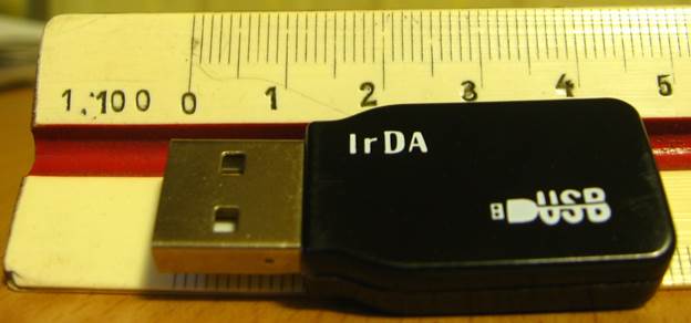 the Infrared Data USB