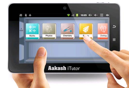 Akash Tutor tablet