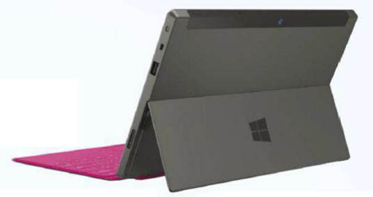 Description: The Surface’s clip-on keyboard features some interesting technology inside.